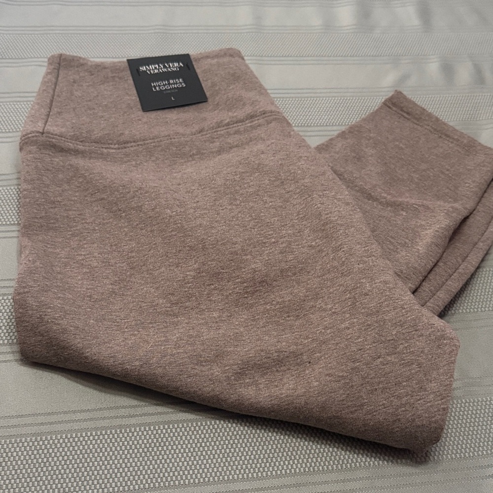 Simply Vera Vera Wang Women's Brown Leggings